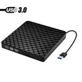thumbnail image 3 of External CD DVD Drive, USB 3.0 and Type-C Portable Drive Reader, DVD/CD ROM Burner Rewriter ,Plug and Play, 3 of 6