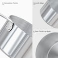 thumbnail image 3 of U-Taste 18/8 Stainless Steel Measuring Cups and Spoons Set: 12 Pieces Metal Stacking Kitchen Baking Cooking Food Measure Set 7 Cups 5 Spoons with Strengthened Weld Joints (Midnight Blue), 3 of 10
