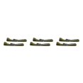 thumbnail image 2 of QualitChoice 1/2/3/5 2X Attaché Ceinture Ensemble Bagages Cils Sangle Cargo Cravate Stockage Randonnée Camping Boucle Valise de Voyage Réglable Durable Vert Foncé / L 3PCS, 2 of 6