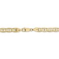 thumbnail image 4 of 14k Yellow Gold 20 Inch 5.25mm Concave Anchor Chain Necklace Pendant Charm, 4 of 9