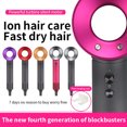 thumbnail image 1 of High-Speed Ionic Hair Dryer with Magnetic Attachments, Professional Salon Blow Dryer with Brushless Motor & Intelligent Heat Control for Fast Drying and Frizz Control,Silver（3 hair nozzle）, 1 of 26