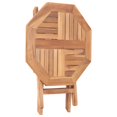 thumbnail image 3 of vidaXL Folding Garden Table 45x45x45 cm Solid Teak Wood, 3 of 5