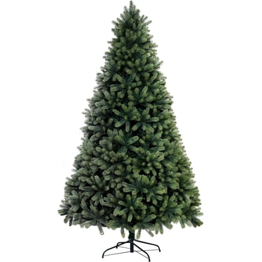 5FT Artificial Christmas Tree, Holiday Xmas Tree Decoration Pine Tree with 500 Branch Tips, Solid Metal Stand included