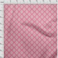 thumbnail image 4 of oneOone Cotton Cambric Light Pink Fabric Block Craft Projects Decor Fabric Printed By The Yard 56 Inch Wide, 4 of 4