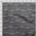 thumbnail image 3 of oneOone Polyester Lycra Feuilles & Imprimé Artistique Floral Tissu par Yard 56 Pouces de Large, 3 of 4