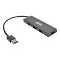 thumbnail image 1 of Tripp Lite 4-Port Portable Slim USB 3.0 Superspeed Hub w/ Built In Cable - Hub - 4 x SuperSpeed USB 3.0 - desktop, 1 of 6