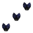 thumbnail image 1 of Decodeary Professional Hair Plate Mesh Pocket Practical Snood Net Elegant And Professional Thick Stripes- Blue 3Set, 1 of 6