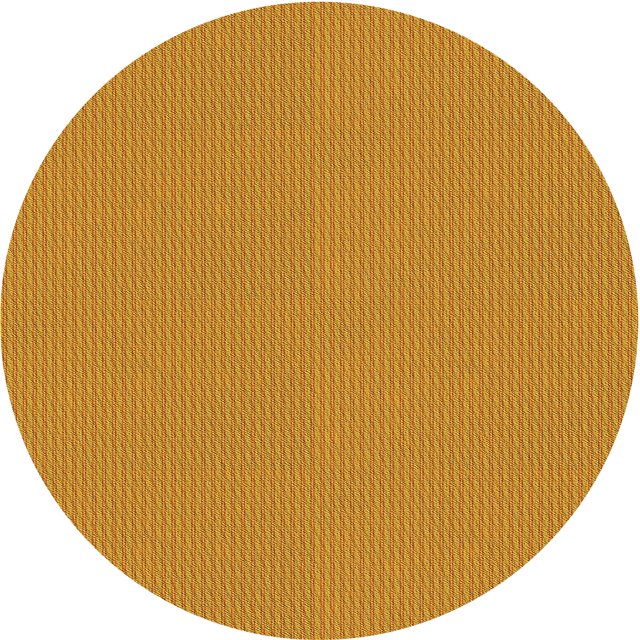 Ahgly Company Tapis d'Intérieur Ronds Transitionnels Lavables à la Machine Orange Rouge Orange, 3 Pieds Rond