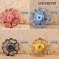thumbnail image 3 of 11-15T Wheel MTB steel Bearing Pulley Road Bike Bicycle Rear Derailleur blue 13T, 3 of 5