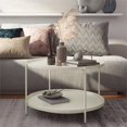 thumbnail image 2 of Simpli Home Monet Industriel 32 Pouces Table Basse en Métal en Crème, 2 of 7