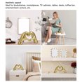 thumbnail image 4 of Heart Hands Sculpture, Heart Sign Statue Golden  for Wedding, 4 of 7