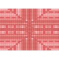 thumbnail image 1 of Ahgly Company Machine Washable Indoor Rectangle Transitional Fire Engine Red Area Rugs, 2' x 4', 1 of 7