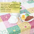 thumbnail image 4 of Unique Bargains Vinyl Tablecloth Square 60' x 60' Plaid Flower PatternWater Stain Oil Resistant, 4 of 8