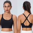 thumbnail image 2 of Plebaso Womens Sports Bras Padded Seamless Yoga Bras Stretch Full Coverage Everyday Workout Running Bras, 2 of 5