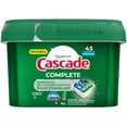 thumbnail image 3 of Cascade Complete Action Pacs, Dishwasher Detergent, Fresh, 45ct, 3 of 16