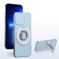 thumbnail image 2 of CHUANK Foldable Mobile Phone Holder Magnetic Phone Stand Compatible  Removable Metal Kickstand 360° Portable Magnetic Phone Grip Holder Magnetic Cell Phone Holder Foldable Cell Phone Sta, 2 of 7