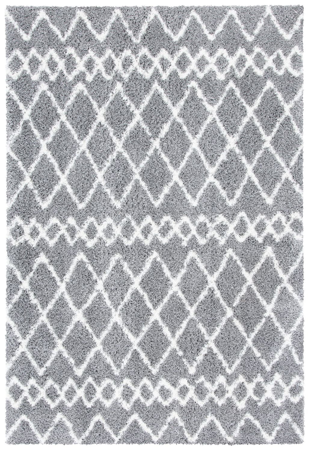 SAFAVIEH Berber Avery Tapis Géométrique Shag