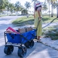 thumbnail image 4 of Mac Sports Collapsible Folding All Terrain Outdoor Beach Utility Wagon Cart, 4 of 10