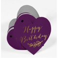 thumbnail image 3 of Inkdotpot 100 Pack Real Gold Foil Paper Tag Happy Birthday Favor Hang Tag, 3 of 6
