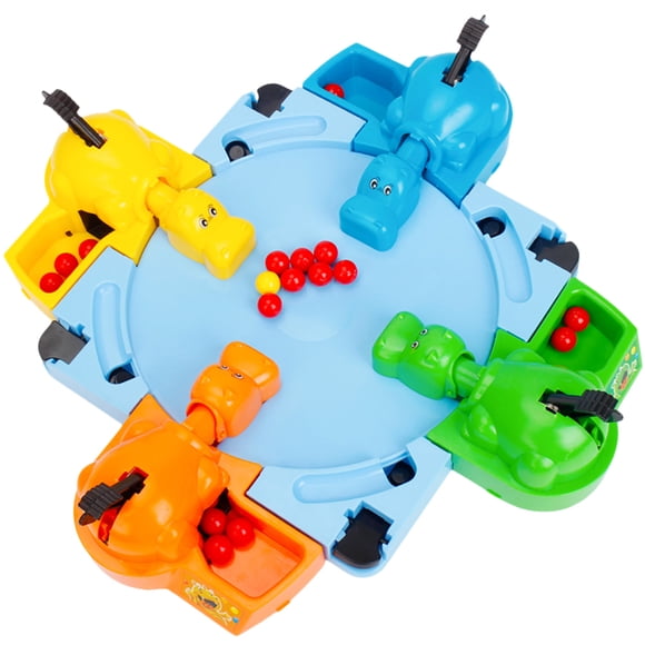 CIMAXIC 1 Set Marble-swallowing Hippo Toy Funny Early Education Toy Educational Plaything for Boys Girls Toddlers,15.16"X15.16"X2.76"