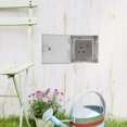 thumbnail image 2 of Heavy-Duty Stainless Steel Anti-Theft Socket Protection Box Lockable Electrical Outlet Cover For Outdoor Use Secure Electrical Outlet Box For Safety, 2 of 8