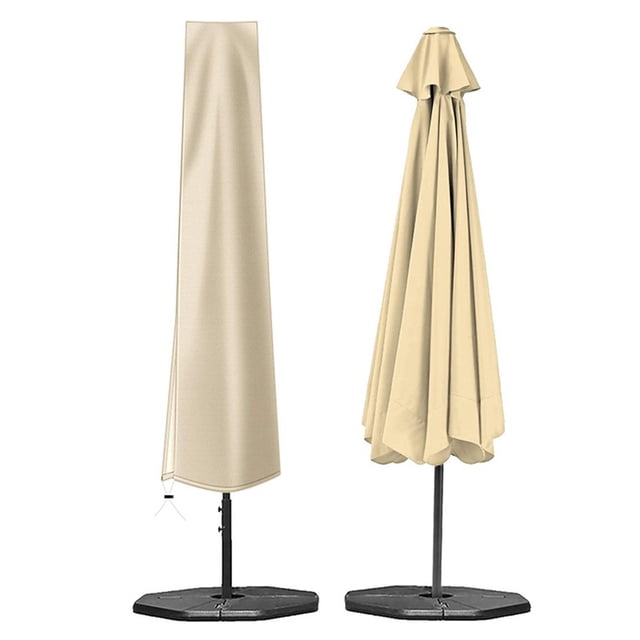 WinWay pour une Housse de Parapluie Durable et Imperméable - Protection Résistante aux Uv et au Vent, Beige 190*30*50 cm