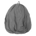 thumbnail image 3 of Faithtur Housse de Canapé de Repos Couleur Unie, Housses de Pouf Sans Remplissage avec Poignée, 3 of 9