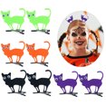 thumbnail image 3 of 8PCS Halloween Hair Clip Creative Cat Design Hair Pin Hair Barrette for Girls, 3 of 10
