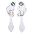 thumbnail image 2 of TOPINCN 2PCS Spur Straps for Cowboy, Boots Equipment, Rodeo, Equestrian, Full Grain Leather, Handmade Accessories, 2 of 7
