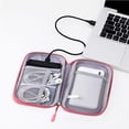 thumbnail image 4 of Boovnll Sac de Rangement pour Accessoires Numériques Alimentation Multi-Couches Protection Disque Dur Banque d'Alimentation Clé USB Écouteurs Câble Anti-Poussière, 4 of 6