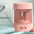 thumbnail image 4 of MTBLYS Electric Pencil Sharpener Usb Automatic Dual Power Source 3 Adjustable Thickness Settings Transparent Shavings Tray Compact Home Office Use, 4 of 6