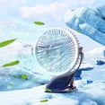 thumbnail image 2 of Blue Mini Clip On Fan With Usb Power For Personal Cooling And Light Function #55198, 2 of 8