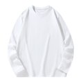 thumbnail image 1 of Qtocio Hauts pour Hommes, T-Shirt à Col Rond Uni à Manches Longues Décontracté Doux Confortable Basique pour Tous les Jours pour Hommes, 1 of 5