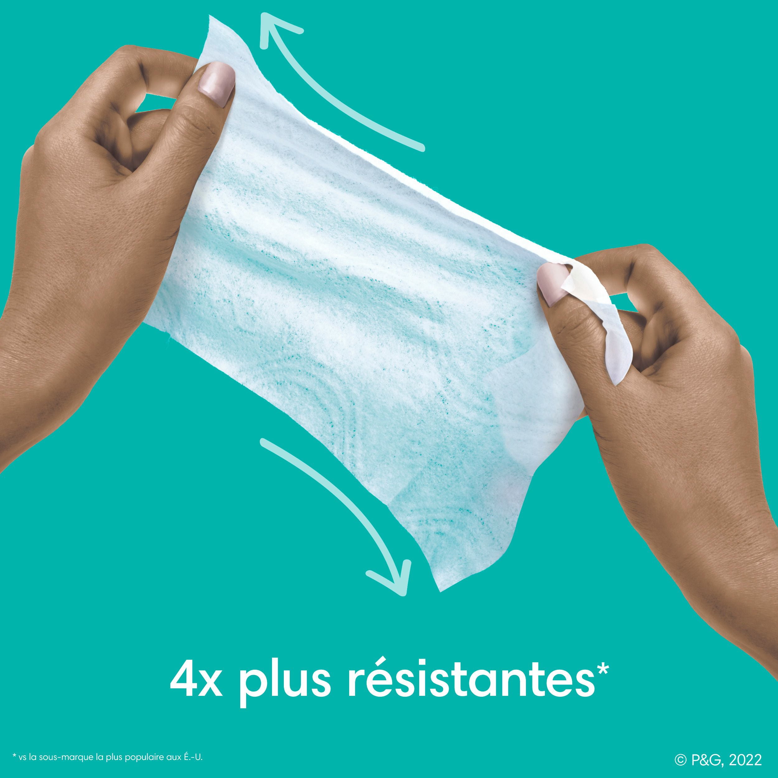 Lingettes pour bébés Pampers Complete Clean, sans parfum, 10X boîtes distributrices, 720 lingettes