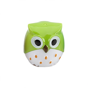 Color Pencil Sharpeners, Cute Owl Pencil Sharpener Plastic Pencil Sharpener Lovely Shape Cute Pencil Sharpener