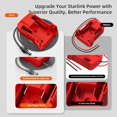 thumbnail image 2 of Bamboohart Starlink Mini Battery Adapter DC Power Cable  3.2FT 18AWG Cord  Efficient Power Solution for Portable Starlink Setup, 2 of 5