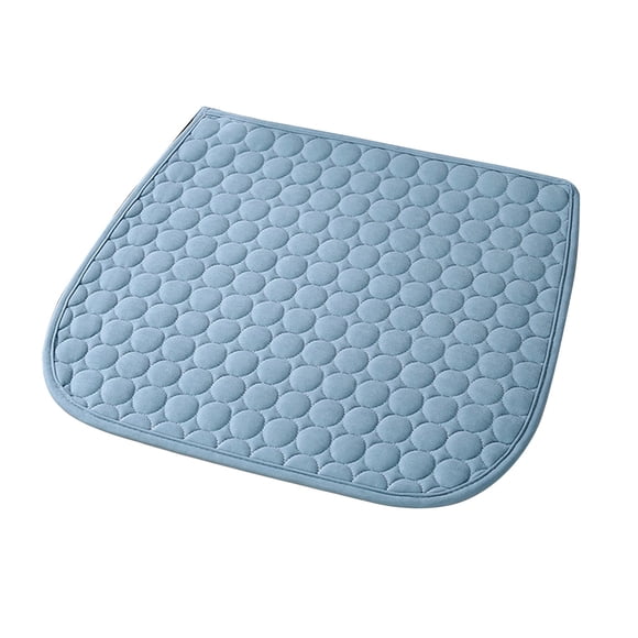 Coussin de Siège de Chaise de Bureau 18,8 Po x 17,3 Po Rembourrage en Coton avec Sangles Antidérapantes pour Chaises de Table à Manger et Tabourets