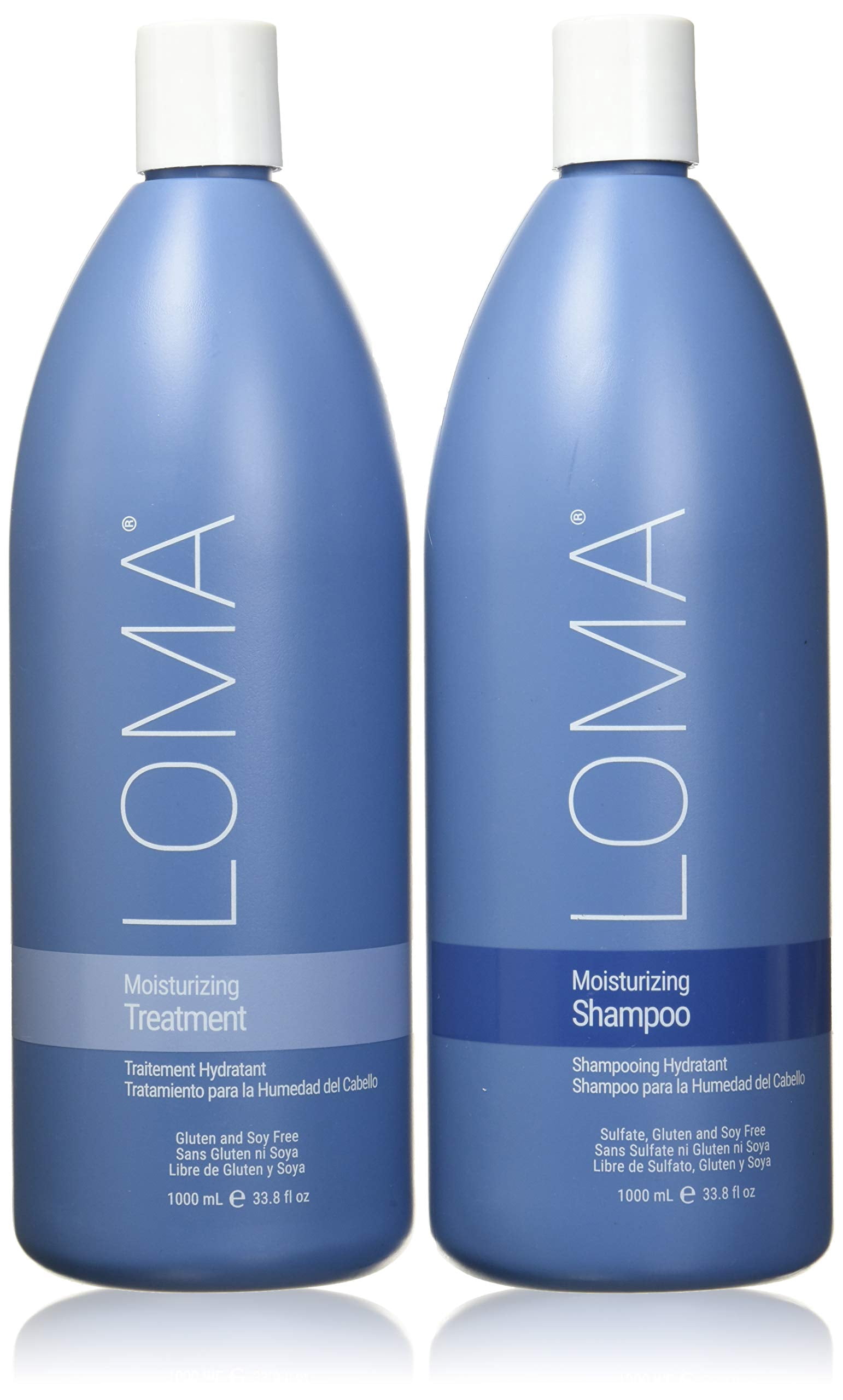 Loma Soins Capillaires Duo Shampooing Hydratant et Traitement