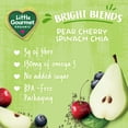 thumbnail image 3 of Pochette de purée biologique Bright Blends – Fraise, Banane, Haricot – Little Gourmet – Stade 2, 3 of 5