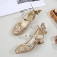 thumbnail image 4 of XZNGL Shoes for Kids Girls Infant Kids Baby Girls Crystal Bling Single Princess Shoes Sandals Princess Shoes for Girls Kids Sandals Girls Kids Shoes Girls Baby Girls Shoes, 4 of 9