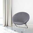 thumbnail image 3 of Langgg Easy To Chair For Folding Fits Slipcover For Easy And Slipcover Easy To Clean In Various Colors Chair Fits black light Grey, 3 of 9