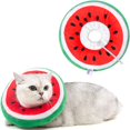 thumbnail image 1 of ORUYROP Adjustable Cat Cone Collar Soft, Cute Cat Recovery Collar, Cat Cones After Surgery for Kittens, 1 of 6