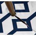 thumbnail image 3 of Vargottam Indoor/OutdoorRoundTablecloth 58 pouces avec trou de parapluie & Zip, imperméable à l'eau TableCloth, TableCovers pour Backyard Table -Navy Blue, 3 of 7