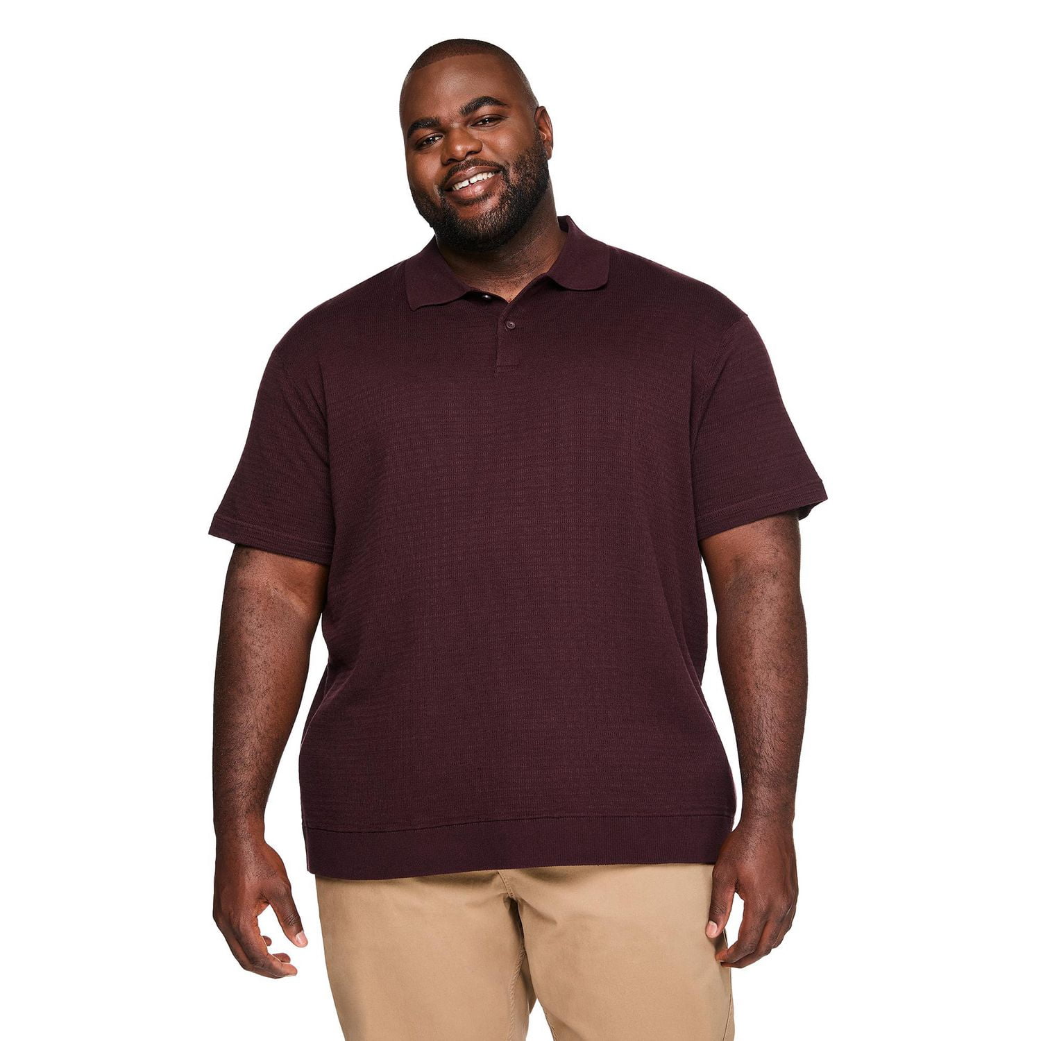 Polo à manches courtes George Plus pour hommes