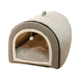 thumbnail image 1 of Dog Bed House Ways To Use Indoor Dog House For Cats And Small Dogs With Mat Removable And Washable Cover House And Non-Slip Bottom, 1 of 4