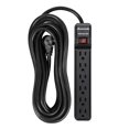 thumbnail image 1 of DEWENWILS 6-Outlet Power Bar, Power Strip Surge Protector with 25 Foot Extension Cord Indoor, Low Profile Flat Plug, Pro, 1 of 7