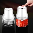 thumbnail image 2 of Feltree Mini Vegetable Chopper Food Chopper Garlic Vegetable Lettuce Chilli Crusher Tomato Kitchen Ginger Grinder, 2 of 7