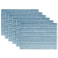 thumbnail image 1 of Fabstyles Set de table en coton classique décontracté Lot de 6 sets de table épais lavables en machine, 1 of 3