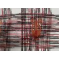 thumbnail image 4 of oneOone Cotton Poplin Fabric Swirl & Check Ikat Print Fabric By Yard 56 Inch Wide, 4 of 4