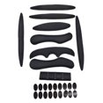 thumbnail image 1 of Visland 27 Pcs/Set Cycling Helmet Sponge Pad Kit Breathable Washable Shock Absorbing Universal Mountain Road Bike Riding Helmet Padding Lining Cushion Kit, 1 of 8